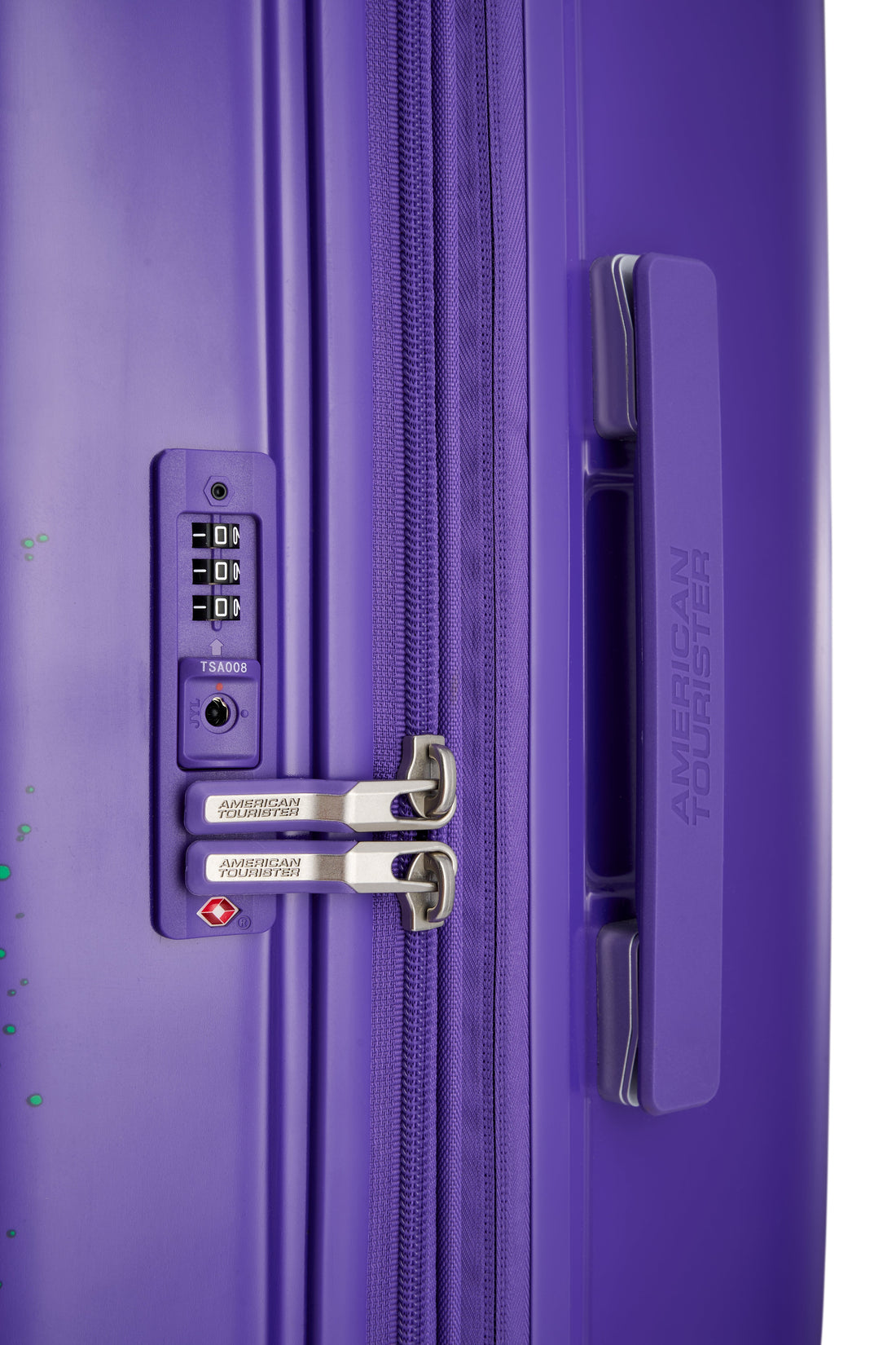 American Tourister Chupa Chups Spinner 77 cm — Grape / Orange Large Suitcase