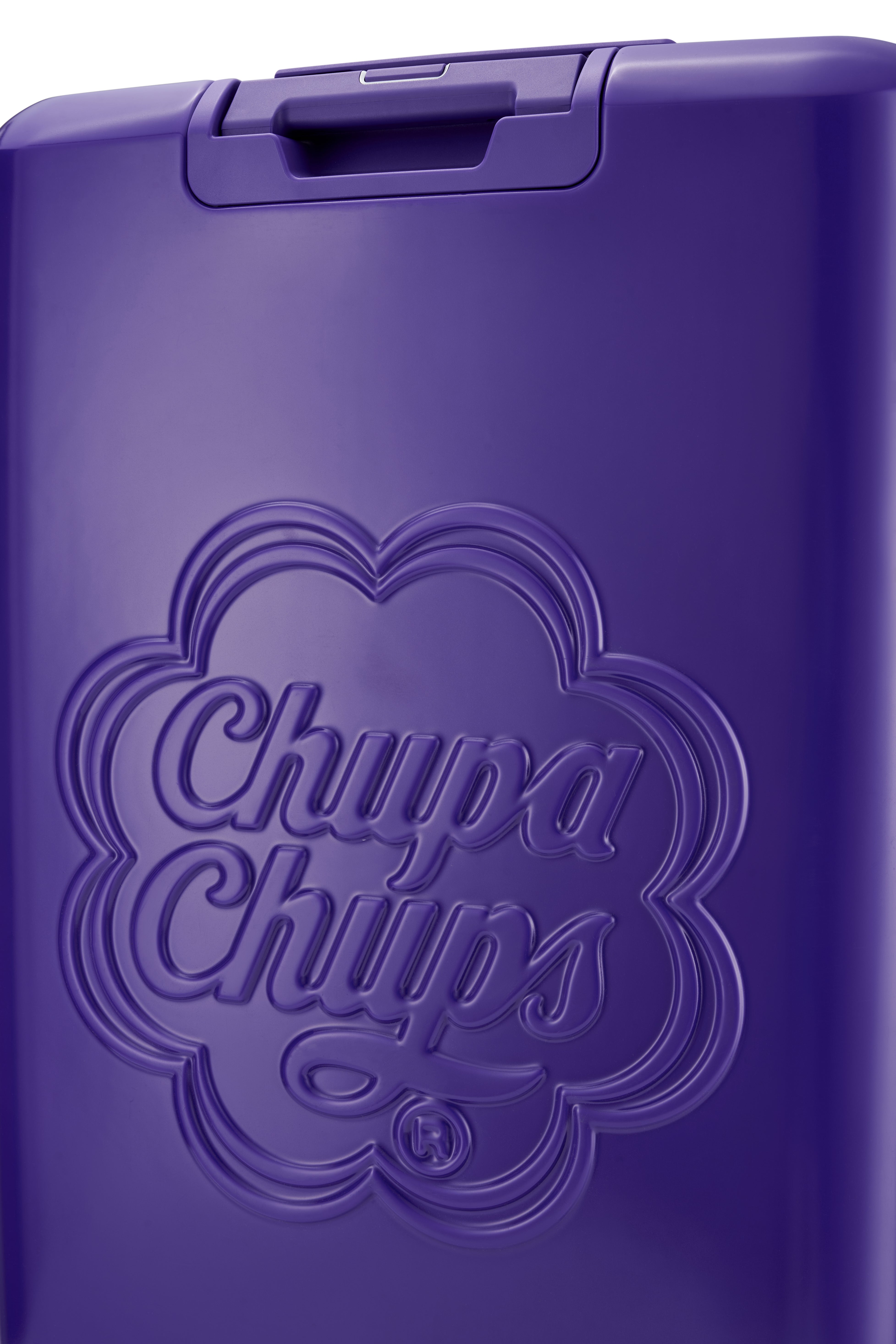 American Tourister Chupa Chups Spinner 77 cm — Grape / Orange Large Suitcase