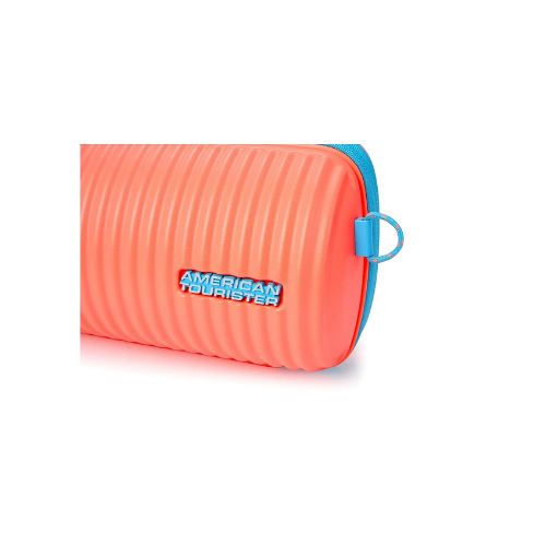 AMERICAN TOURISTER ROLLIO 32CM CROSSBAG CORAL/BLUE - Red Rhino