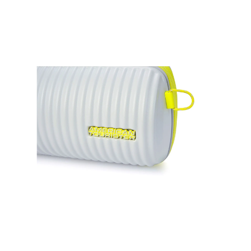 AMERICAN TOURISTER ROLLIO 32CM CROSSBODY GRY/LIME - Red Rhino