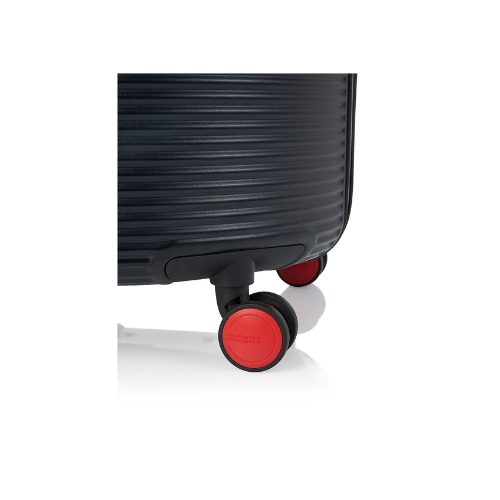 AMERICAN TOURISTER ROLLIO SP 75/28 EXP TSA BLACK/RED - Red Rhino