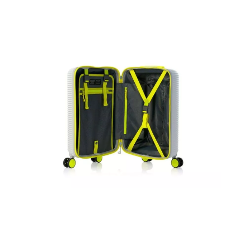 AMERICAN TOURISTER ROLLIO SP 75/28 EXP TSA LIGHT GREY/LIME - Red Rhino