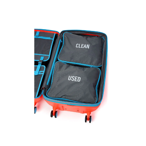 AMERICAN TOURISTER ROLLIO SP 75/28 EXP TSA CORAL/BLUE - Red Rhino