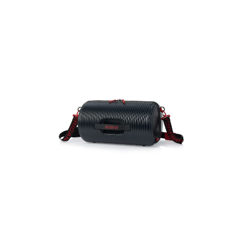 AMERICAN TOURISTER ROLLIO DUFFLE BLACK/RED 25CM - Red Rhino