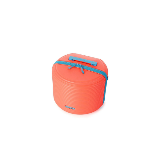 AMERICAN TOURISTER ROLLIO 2P SET CARRY BAG - DUFFLE -CORAL/BLUE - Red Rhino