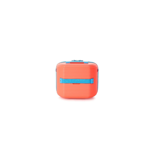 AMERICAN TOURISTER ROLLIO 2P SET CARRY BAG - DUFFLE -CORAL/BLUE - Red Rhino