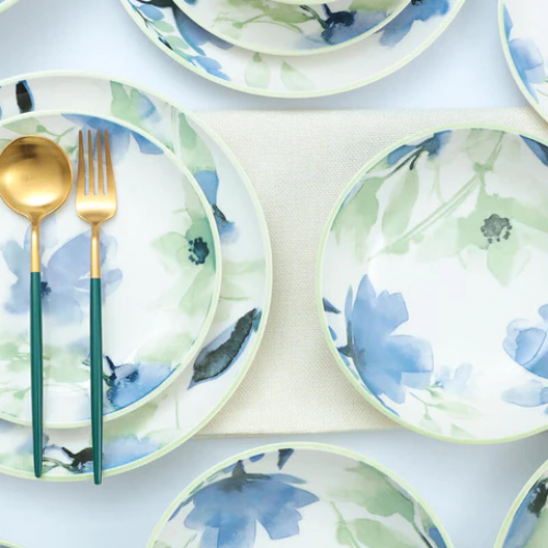 Petal Drift – 24 piece Artistic Porcelain Dinner Set