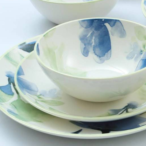 Petal Drift – 24 piece Artistic Porcelain Dinner Set
