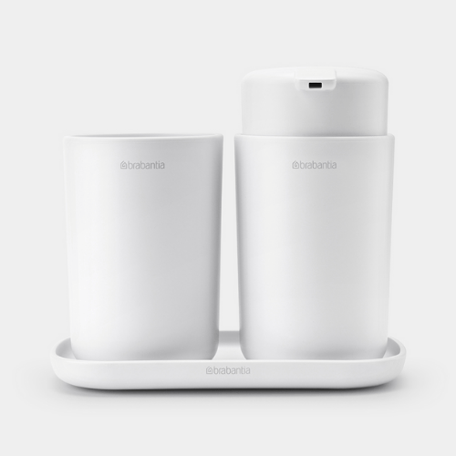 Renew Bathroom Accessory Set of 3 - White