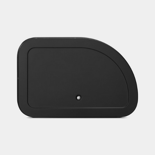 Roll Top Bread Bin - Matt Black