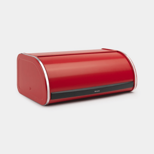Roll Top Bread Bin - Passion Red