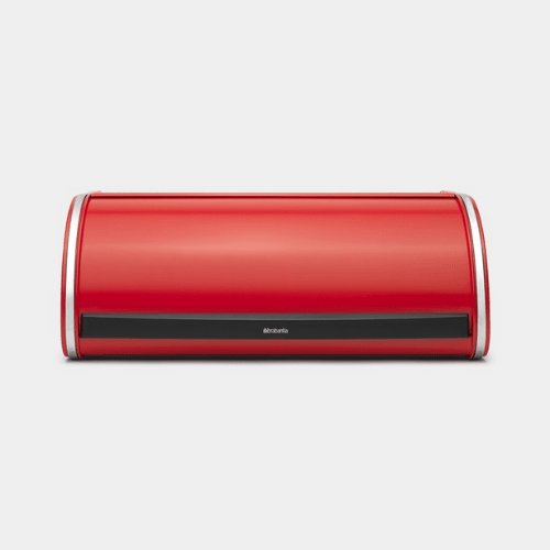 Roll Top Bread Bin - Passion Red