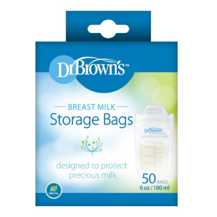 Dr. Brown's Breast Milk Storage Bags 50 Bags*-S4205 - Red Rhino