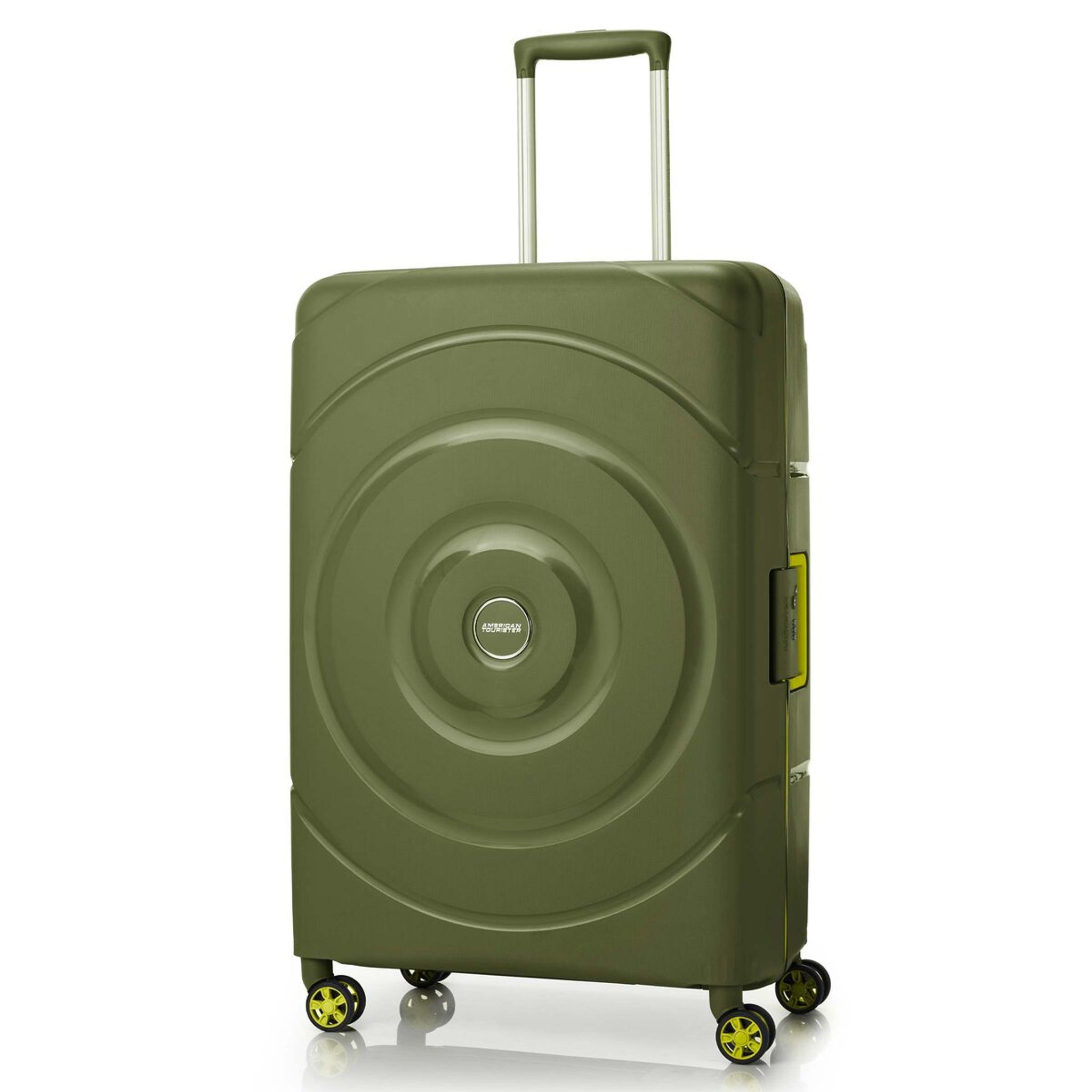American Tourister Circurity Spinner 77 cm — Olive Large Suitcase