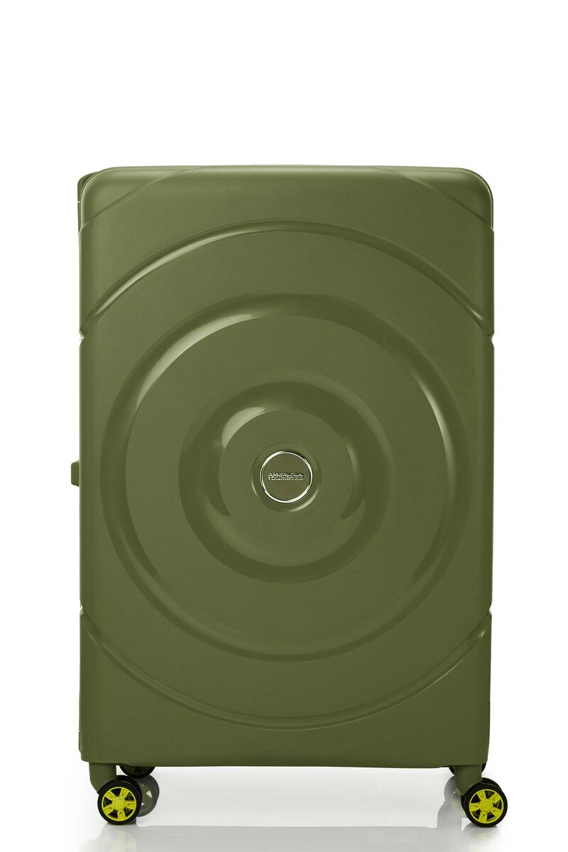 American Tourister Circurity Spinner 77 cm — Olive Large Suitcase