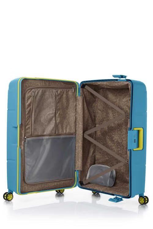 American Tourister Circurity Spinner 77 cm — Larkspur Blue Large Suitcase