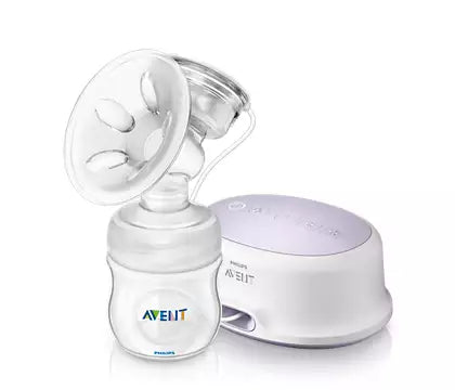 Philips Avent comfort single electric breast pump SCF332/60, front view