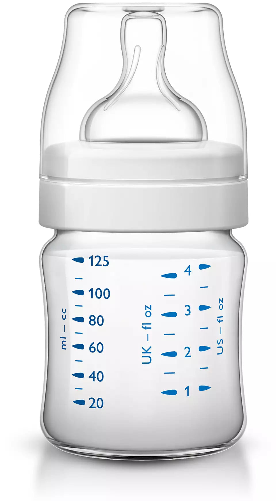 Philips Avent Classic plus baby bottle 125ML Twin Pack 0m+ scf810/20