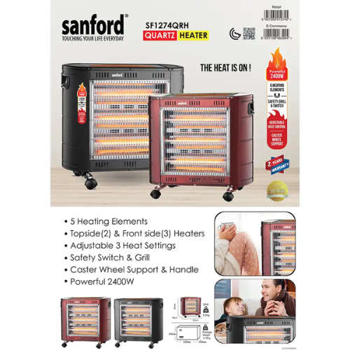 Sanford Quartz Room Heater 2400W SF1274QRH