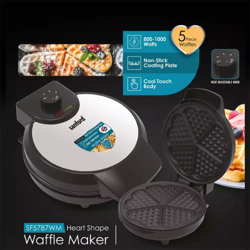 Sanford Heart Shape Waffle Maker SF5787WM | Buy in Kenya | Red Rhino