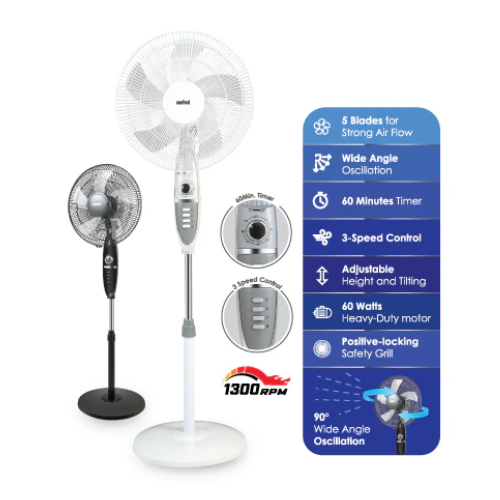 Sanford stand fan SF902SFN, shared height-adjustment view