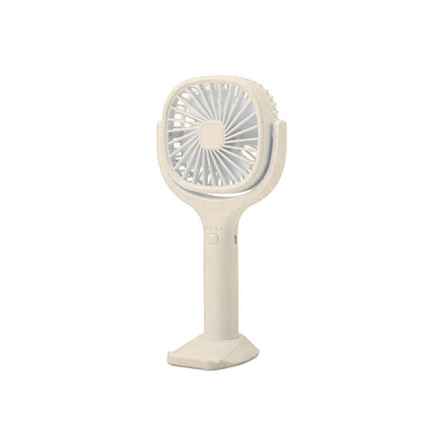 Sanford rechargeable hand fan with mobile holder SF936HFN white, front view