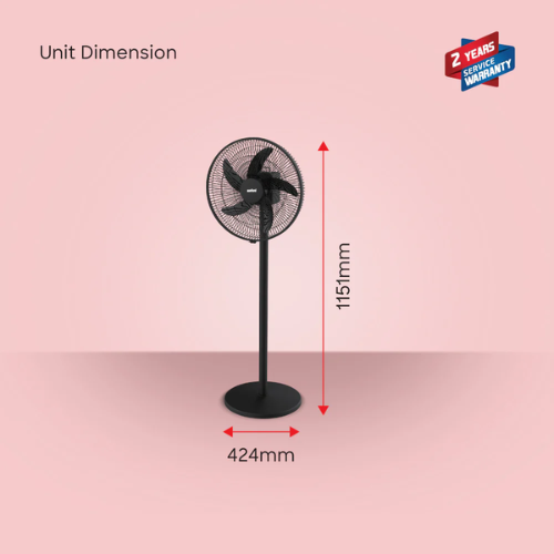 Sanford rechargeable stand fan SF965RTF, product detail