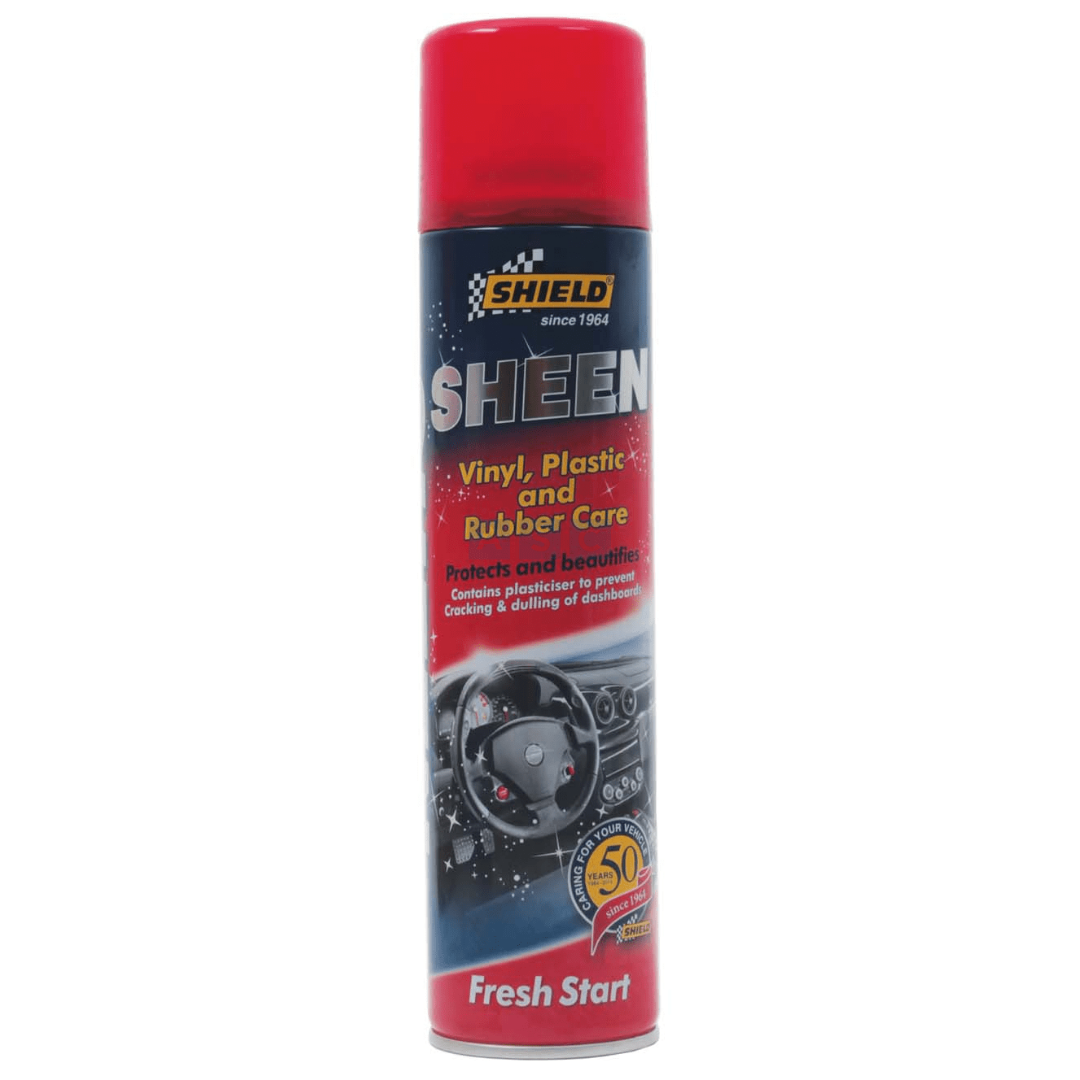 Shield Sheen Vinyl Plastic and Rubber Care 300ml Fresh Start SH299