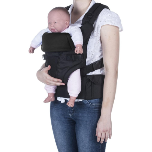 Safety 1St Uni-T Baby Carrier For Unisex, Black