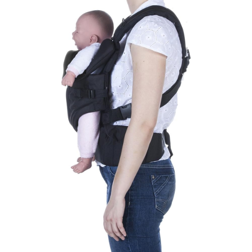 Safety 1St Uni-T Baby Carrier For Unisex, Black