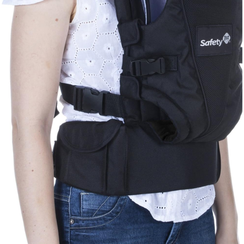 Safety 1St Uni-T Baby Carrier For Unisex, Black