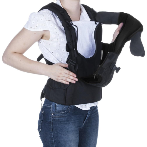 Safety 1St Uni-T Baby Carrier For Unisex, Black