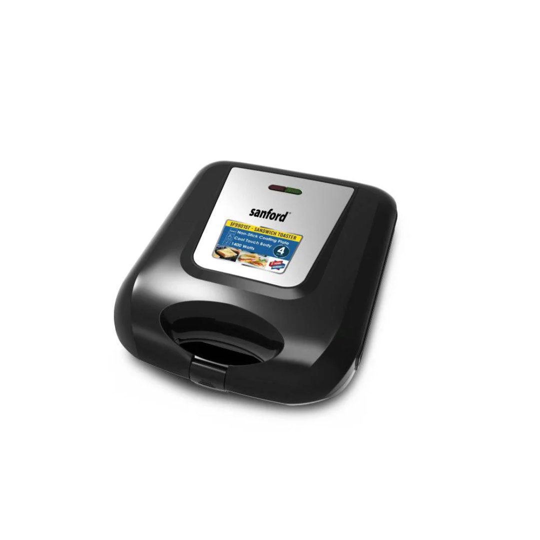 Sanford 4-Slice Sandwich Maker 1400W Non-Stick Plates SF9901ST | Buy in Kenya | Red Rhino