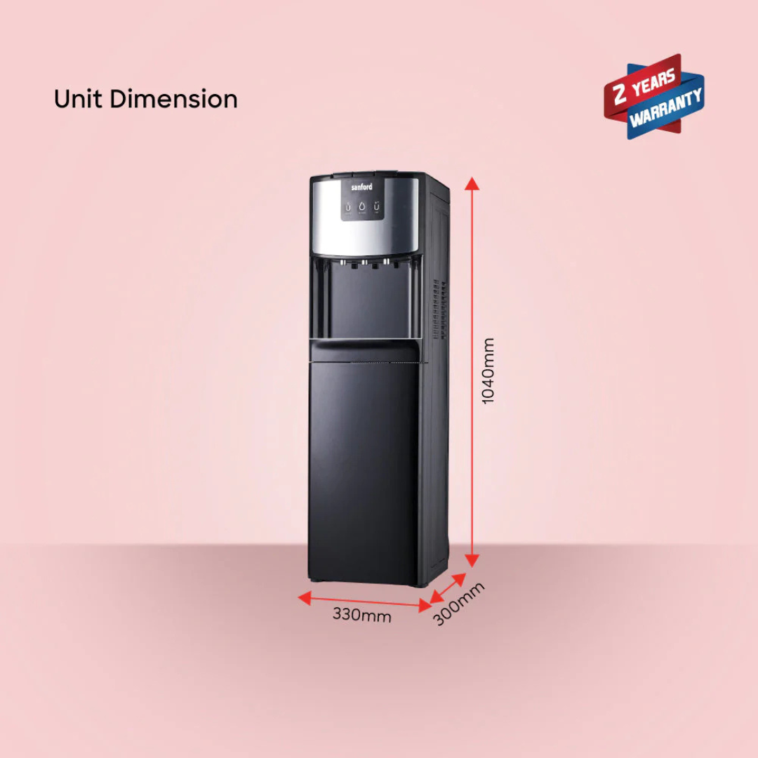 Sanford Bottom Load Hot Cold and Normal Water Dispenser SF1408WD