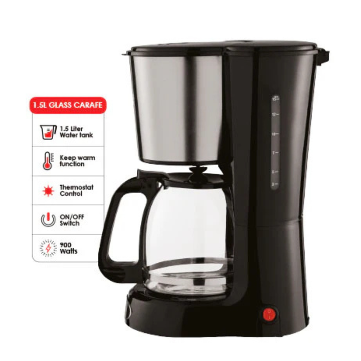Sanford Coffee Maker 1.5L SF1394CM - Red Rhino