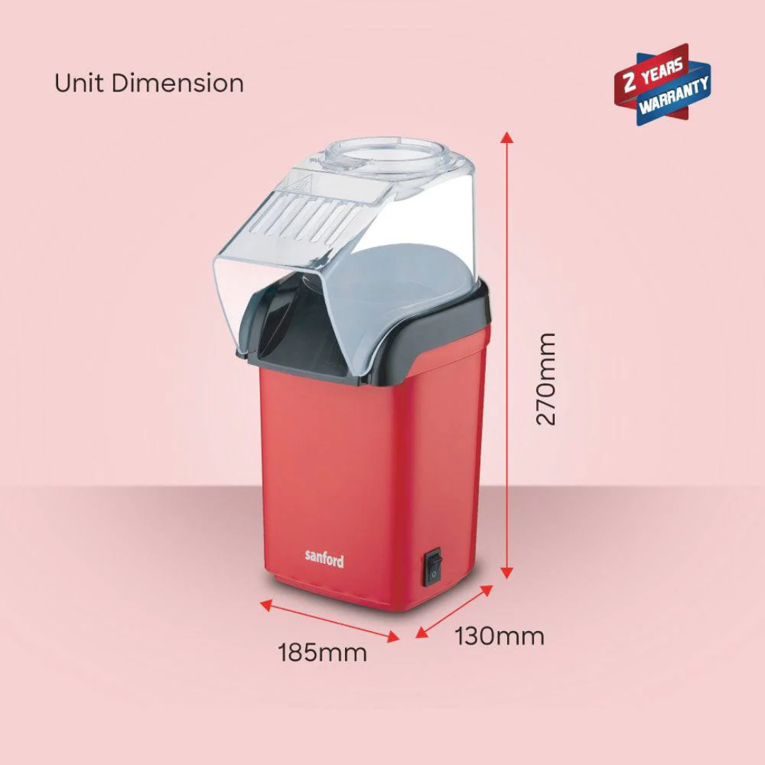 Sanford Electrical Hot Air Popcorn Maker SF1377PM
