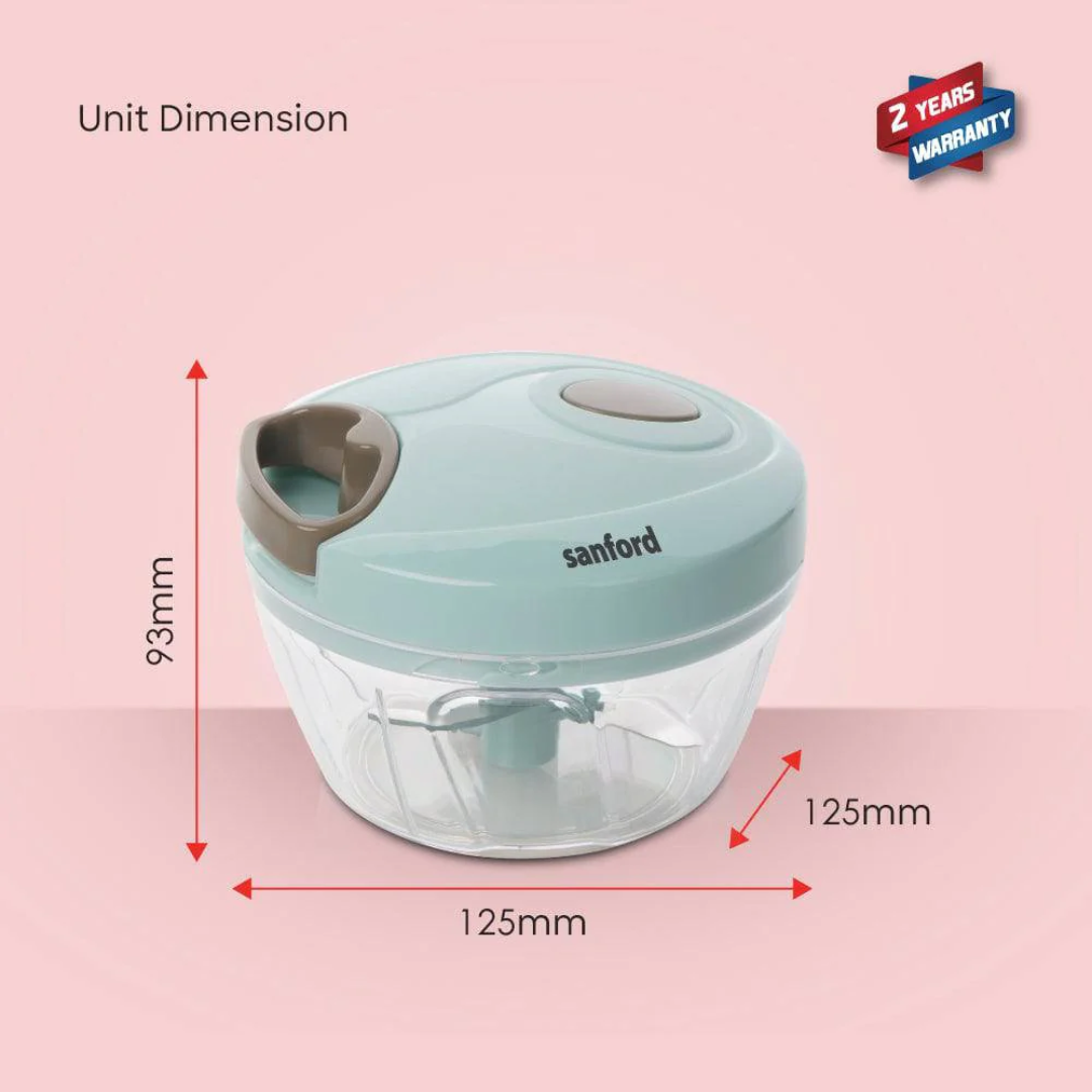 Sanford Manual Food Chopper 400ml – Stainless Steel Blade SF5591KT | Buy in Kenya | Red Rhino