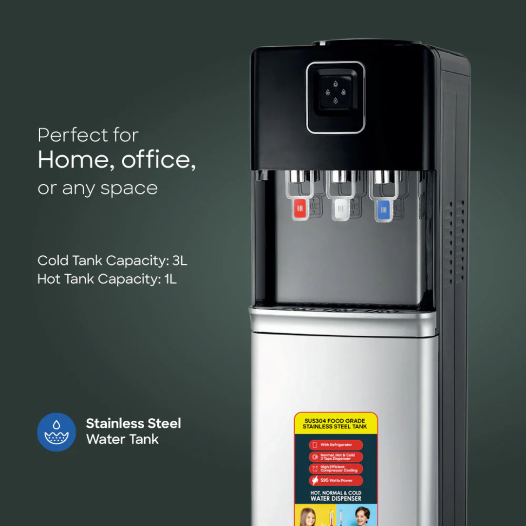 Sanford water dispenser SF1416WD, refrigerator view