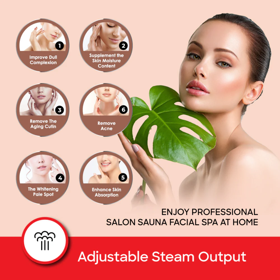 Sanford facial sauna SF1948FS, steam attachment view