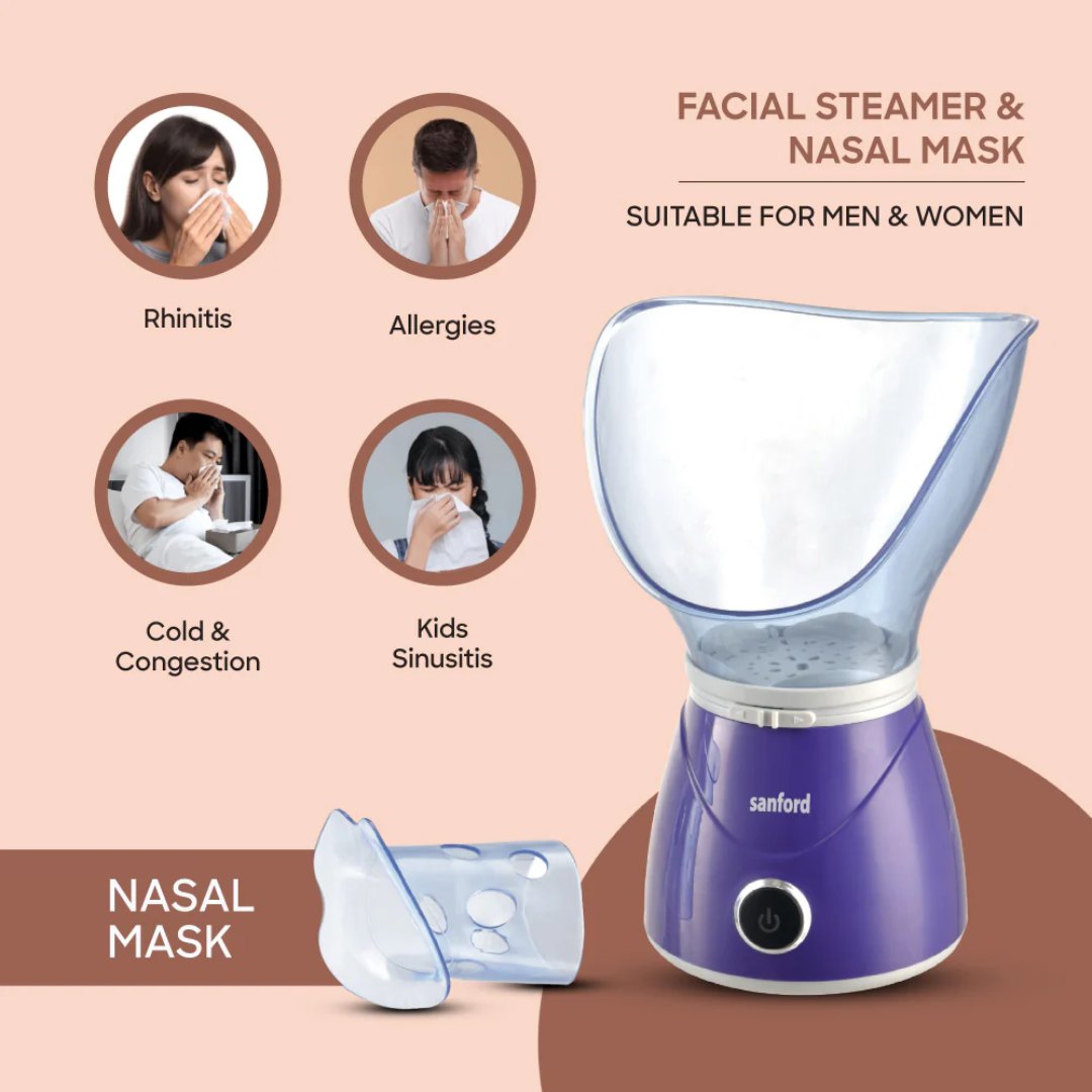 Sanford facial sauna SF1948FS, side view