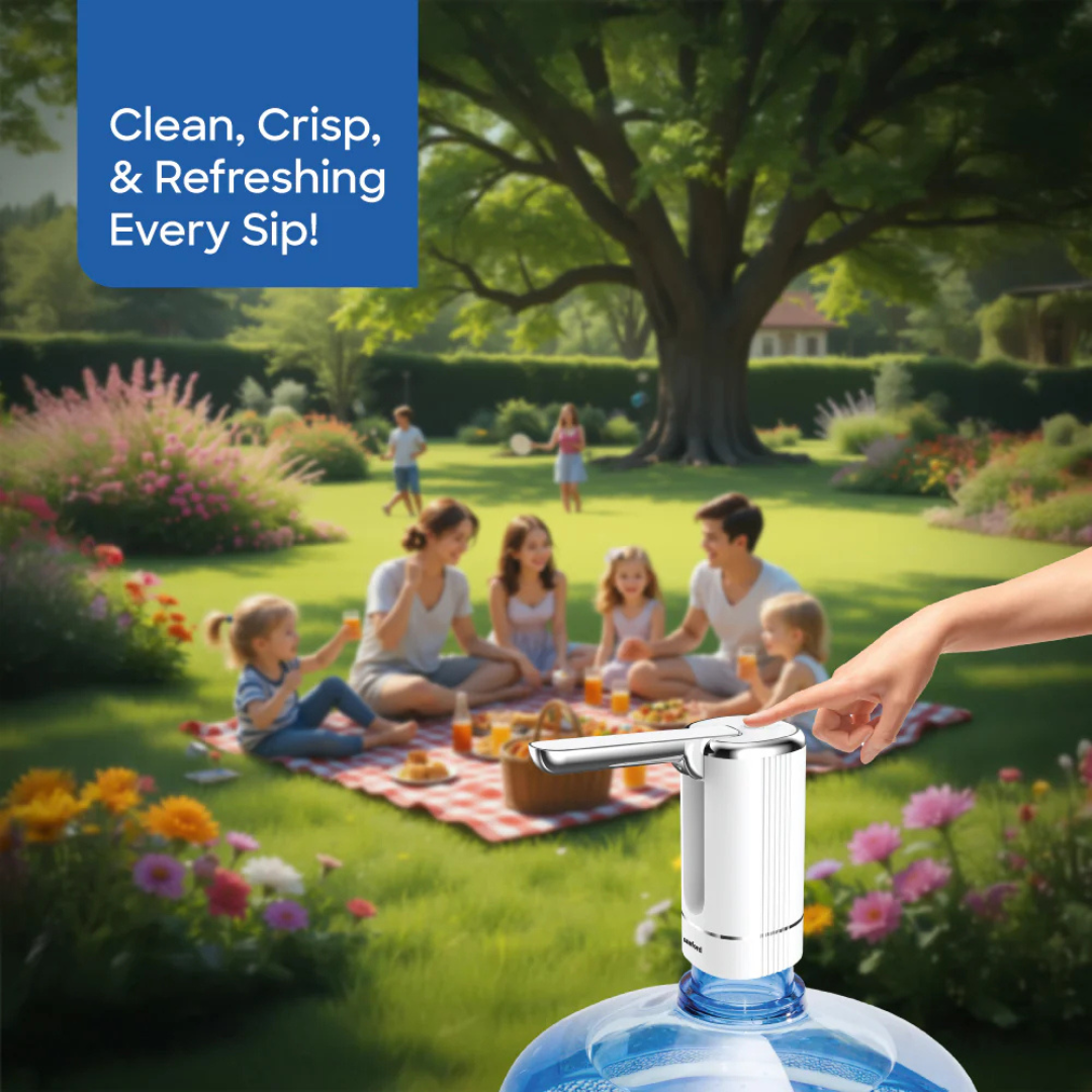 Sanford Rechargeable Automatic Water Dispenser with 1200mAh Battery & USB Charging SF1801BWD