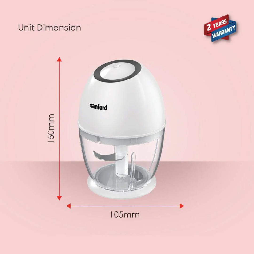 Sanford Rechargeable Cordless Food Chopper SF6814FP | Buy in Kenya | Red Rhino