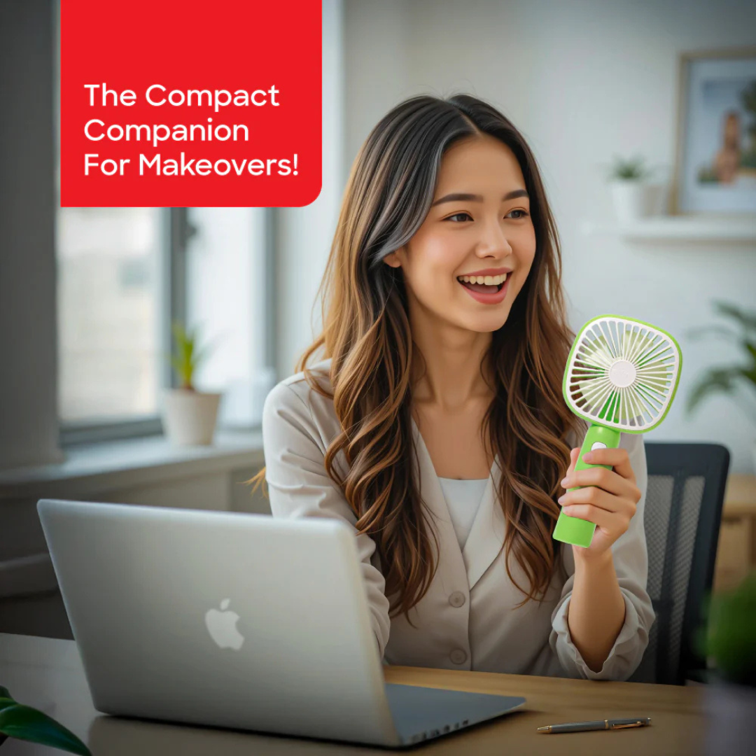 Sanford USB hand fan SF937HFN, folded view