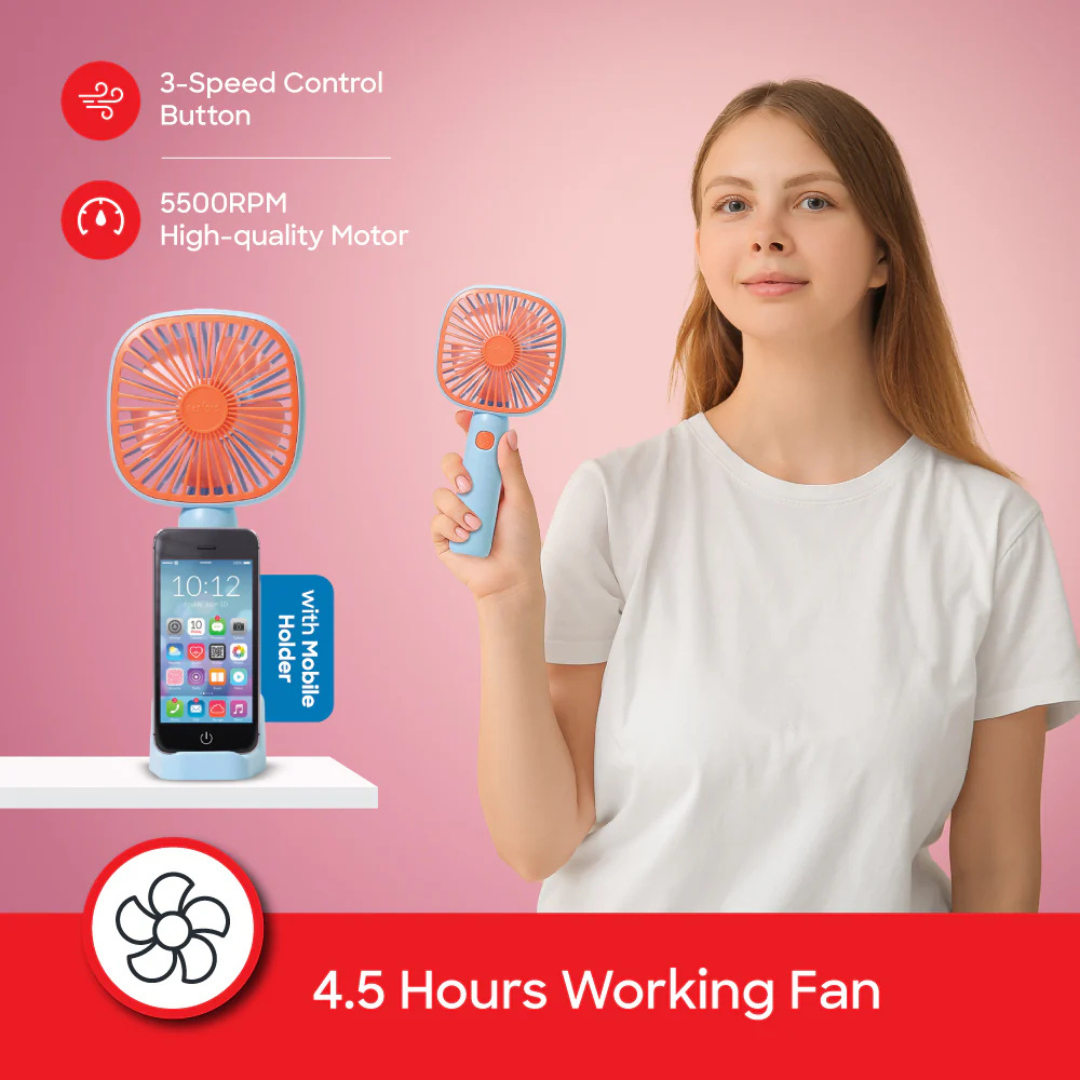 Sanford USB hand fan SF937HFN, use view
