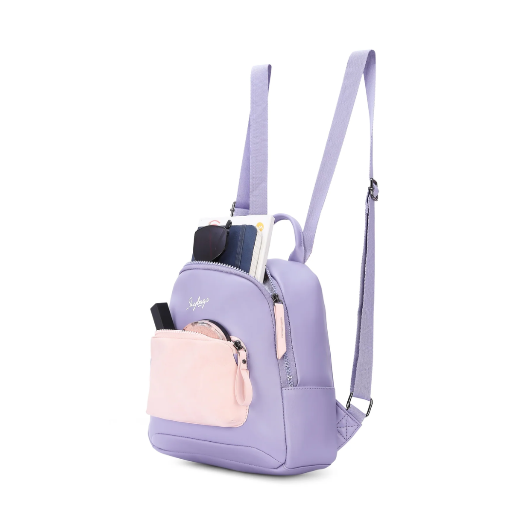 SkyBags Aura Mini Backpack 26Cm Lilac