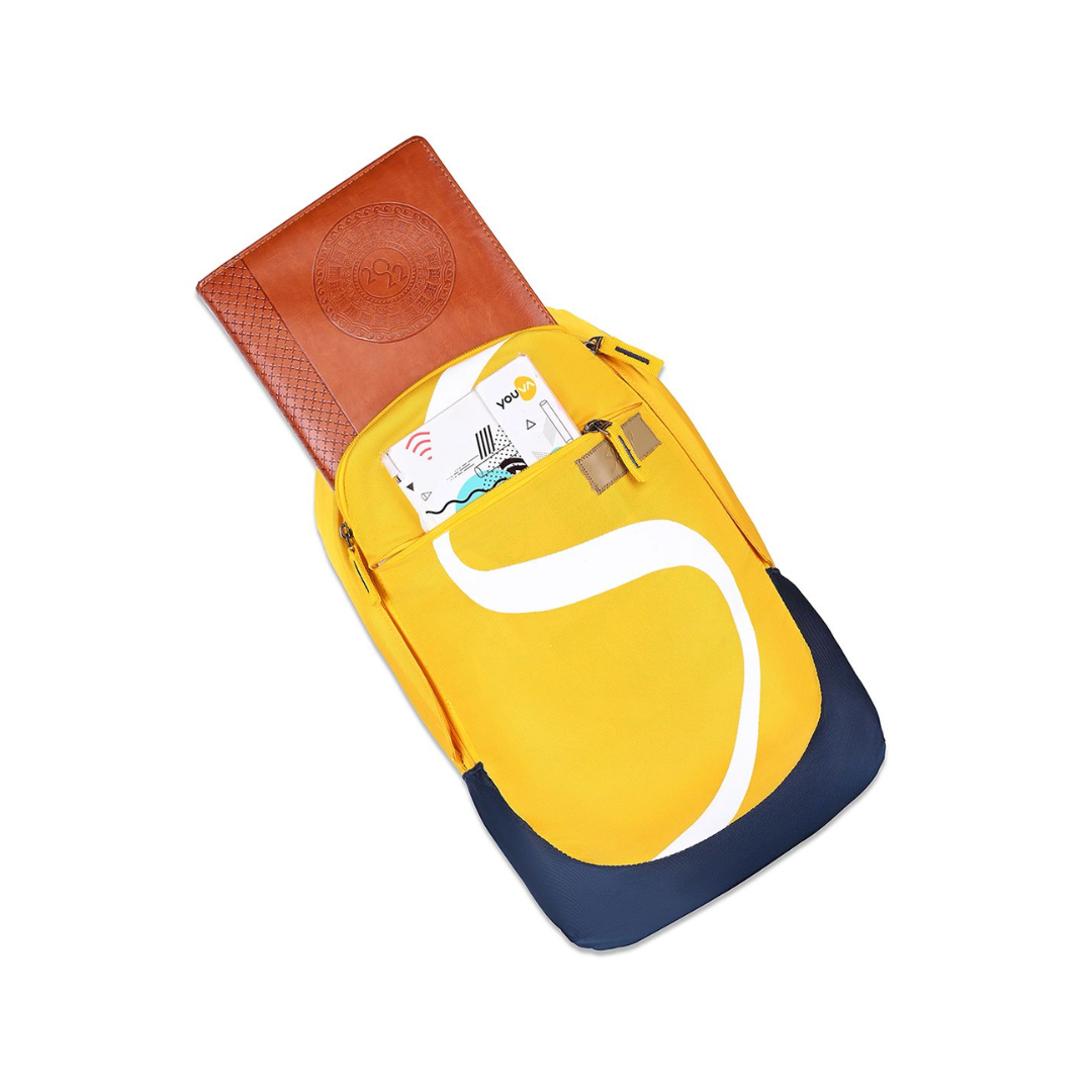 SkyBags Gigs Daypack Backpack 46Cm Yellow