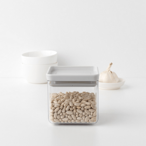 Square Canister 0.7L - Light Grey Tasty+