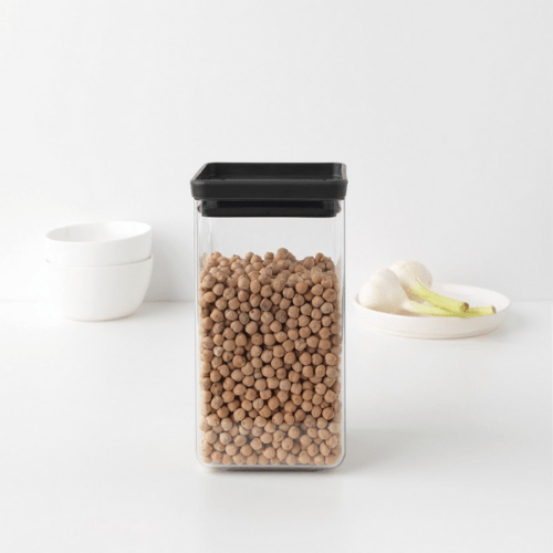 Square Cannister 1.6L - Dark Grey Tasty+