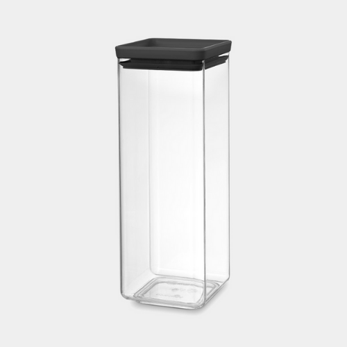 Square Cannister 2.5L - Dark Grey Tasty+