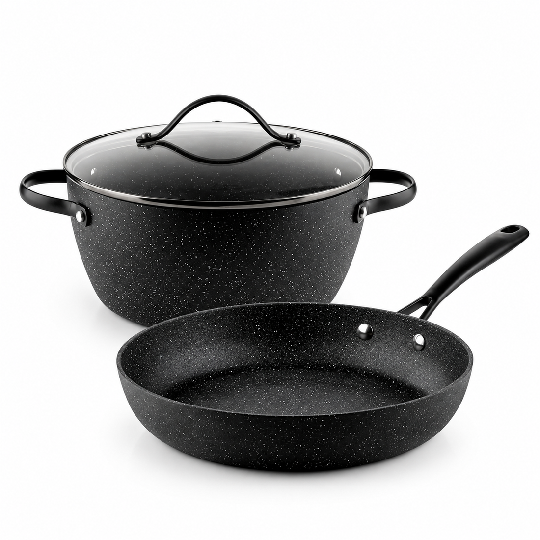 Luigi Ferrero Symphony 2-Piece Forged Cookware Set – Cooking Pot + Frying Pan | Buy in Kenya | Red Rhino